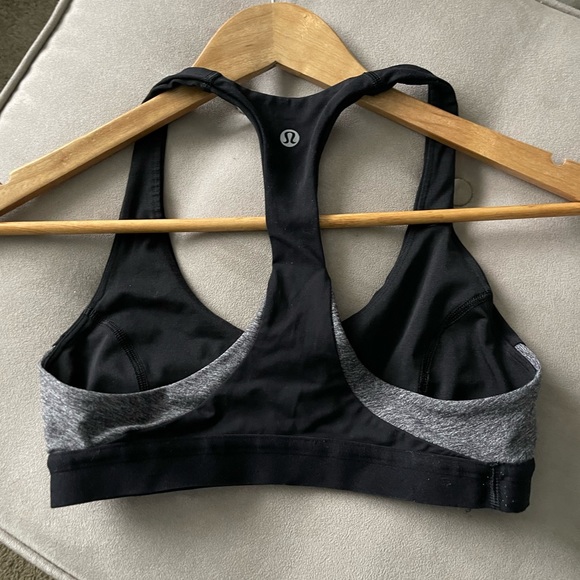 Lululemon Box It Out Bra Black / Heathered Black 2017 Luxtreme 4 - Picture 4 of 6